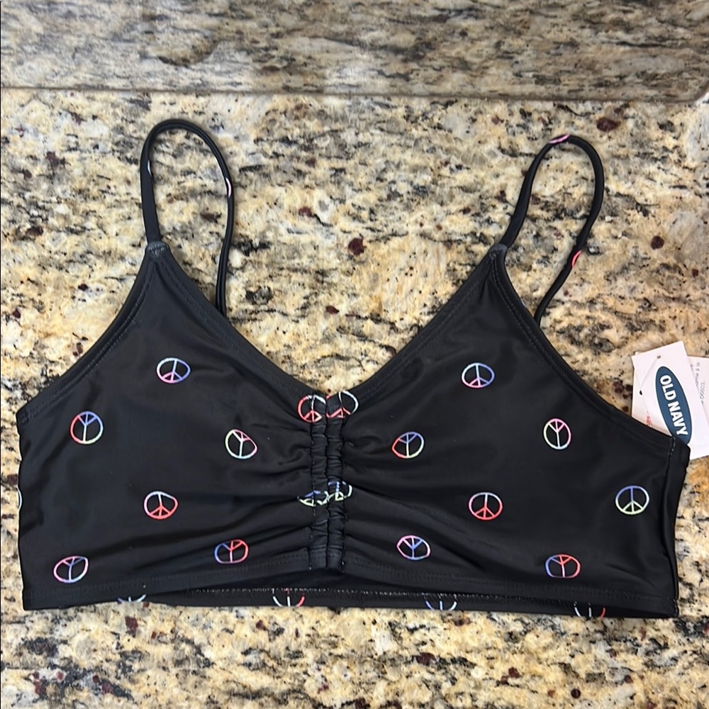 Old Navy Peace Sign Bikini Set - Picture 2 of 7